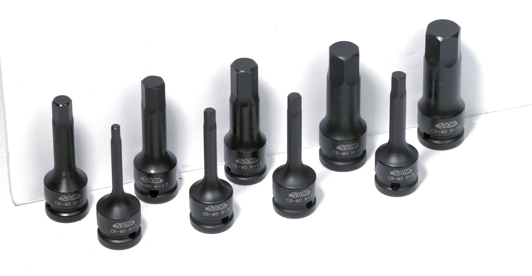 Produktfoto 1 von SAM 1/2 in, 13 mm 6-Kant Schlag-Steckschlüssel lang, 78 mm