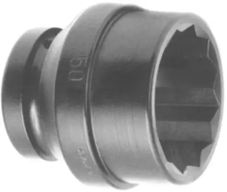SAM 65 mm 12-Kant Buchse SW 65 mm x 75mm