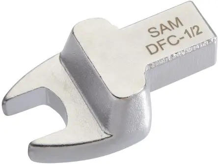SAM, 14 x 18 mm Gabelschlüsseleinsatz Drehmoment-Endstück, Satiniert, 13/16 in
