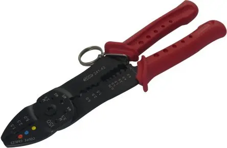 Produktfoto 1 von SAM 241-42-FME 241-42-FME Crimp-Werkzeug für Abisolieren von Kabeln, 230mm