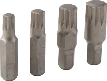 Produktfoto 1 von SAM Innensechsrund Innensechsrund Bit, Metall 1/4 in 5/16 in, 5-teilig