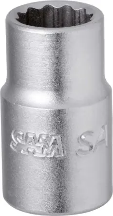 Produktfoto 1 von SAM 31 mm 12-Kant Buchse SW 1/2 in 12-Kant x 45mm