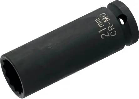 Produktfoto 1 von SAM 1/2 in 12-Kant Buchse SW 10 mm Vierkant x 85mm