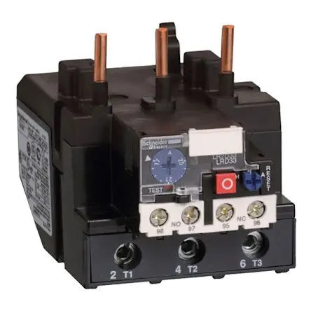 Produktfoto 1 von Schneider Electric LRD Überlastrelais, / 17A, 25 A 1 Schließer/1 Öffner / 25A, 81 mm x 70mm