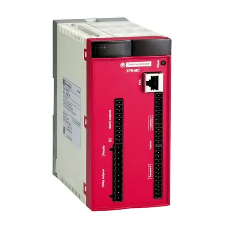 Produktfoto 1 von Schneider Electric XPSMC Sicherheitssteuerung 16 Eingänge / 8 Ausgänge 24V dc Kat. CAT 4