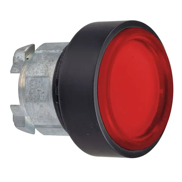 Produktfoto 1 von Schneider Electric Harmony XB4 Drucktastenkopf Ø 22.5 mm, Rot Federrückstellung Rund, IP66