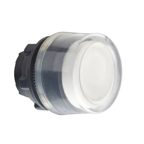 Produktfoto 1 von Schneider Electric Harmony XB5 Drucktastenkopf Ø 22 mm, Weiß Federrückstellung Rund, IP66