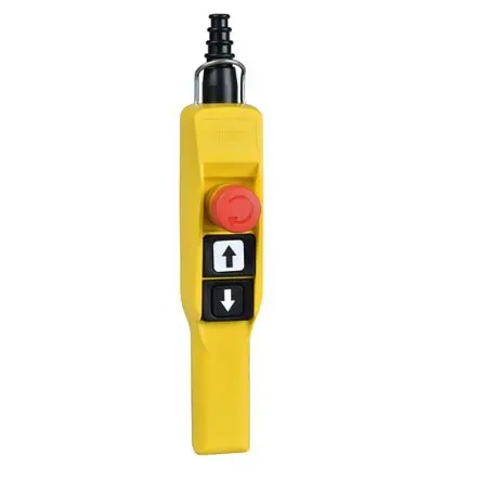Produktfoto 1 von Schneider Electric Schleichkontakt XACA Drucktaste-Steuerstation 2 Schließer, 1 Öffner Schwarz, Weiß, Rot Polypropylen,