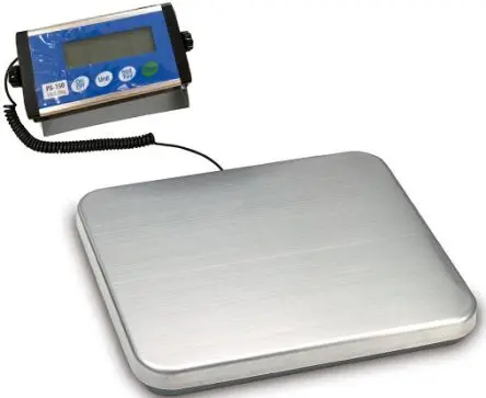 Produktfoto 1 von RS PRO Plattformwaagen Plattformwaage 150kg / Auflösung 50 g