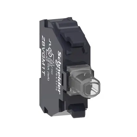 Produktfoto 1 von Schneider Electric ZBVG LED-Block Anzeigenblock Weiß beleuchtet 240V ac Schraube