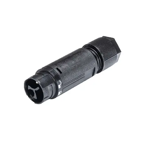 Produktfoto 1 von Wieland RST MINI Beleuchtungssteckverbinder, Einsteck-Anschluss Stecker, Anschluss, Schraubbefestigung 16A, Kontakte: 2