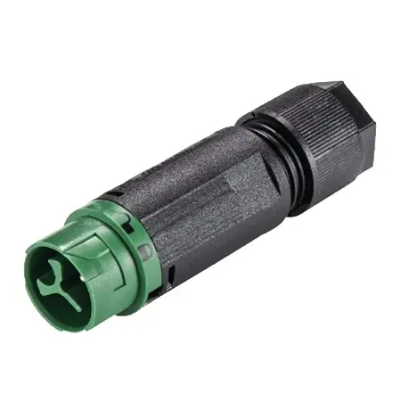 Produktfoto 1 von Wieland RST MINI Beleuchtungssteckverbinder, Einsteck-Anschluss Stecker, Anschluss, Schraubbefestigung 16A, Kontakte: 3