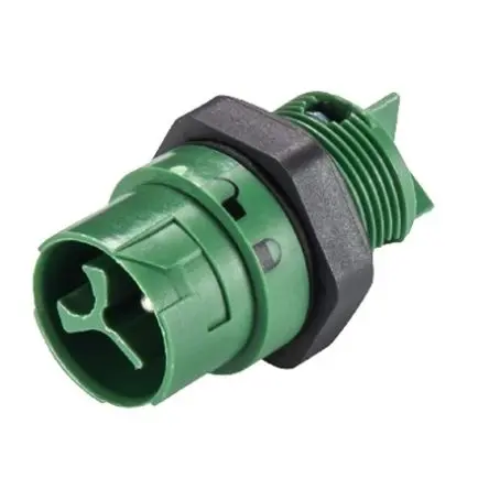 Produktfoto 1 von Wieland RST MINI Beleuchtungssteckverbinder, Einsteck-Anschluss Stecker, Anschluss, Schraubbefestigung 16A, Kontakte: 3