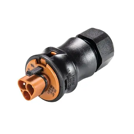 Produktfoto 1 von Wieland RST CLASSIC Beleuchtungssteckverbinder, Einsteck-Anschluss Stecker, Anschluss, Schraubbefestigung 20A, Kontakte: