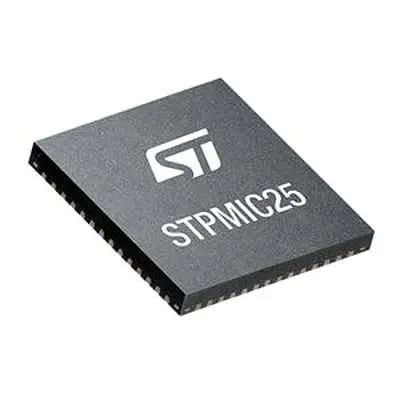 Produktfoto 1 von STMicroelectronics STM32MP2 10 Leistungsschalter-IC Buck SMPS-Wandler Topologie 340 mΩ 56-Pin 13 Ausg. WFQFN