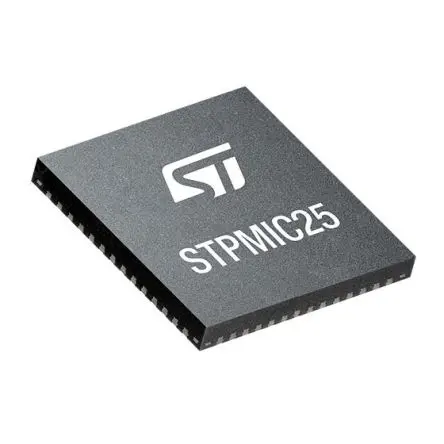 Produktfoto 1 von STMicroelectronics STM32MP2 10 Leistungsschalter-IC Buck SMPS-Wandler Topologie 340 mΩ 56-Pin 13 Ausg. WFQFN
