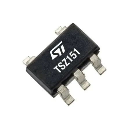 Produktfoto 1 von STMicroelectronics Operationsverstärker Oberfläche 1.6 MHz SOT-23, biplor typ. 5.5V, biplor typ. 1.8 V, 5-Pin AEC-Q100