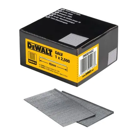 Produktfoto 1 von DeWALT Nagel L. 45 mm, Ø 1.6 mm, Typ Endbearbeitung, Hell