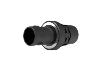 Produktfoto 1 von Amphenol NEXUS Technologies NX-A10YAR 47 mm Industrie-Rundsteckverbinder Stecker 4-polig Stecker Inline IP68, IP69K