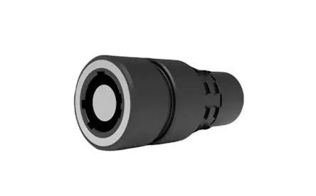 Produktfoto 1 von Amphenol NEXUS Technologies NX-K10YAR 47 mm Industrie-Rundsteckverbinder Buchse 3-polig Buchse Inline IP68, IP69K