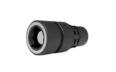 Produktfoto 1 von Amphenol NEXUS Technologies NX-K10YAR 47 mm Industrie-Rundsteckverbinder Buchse 10-polig Buchse Inline IP68, IP69K