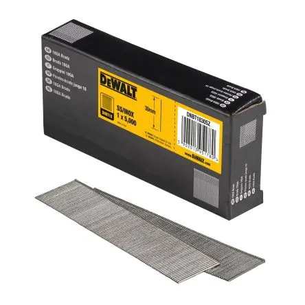 Produktfoto 1 von DeWALT Nagel L. 30 mm, Ø 1.25 mm, Typ Versenknägel, Galvanisiert