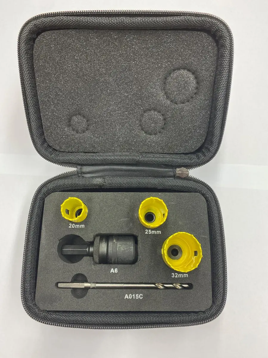 Produktfoto 1 von Starrett Lochsäge mit Zentrierbohrer, Ø 20 mm, 25 mm, 32 mm