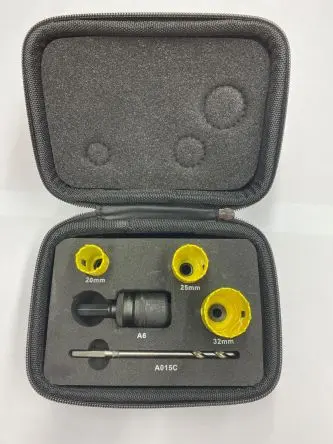 Produktfoto 1 von Starrett, Ø 20 mm, 25 mm, 32 mm Körper aus legiertem Stahl und Zähne aus Schnellarbeitsstahl mit zusätzlichem Kobalt
