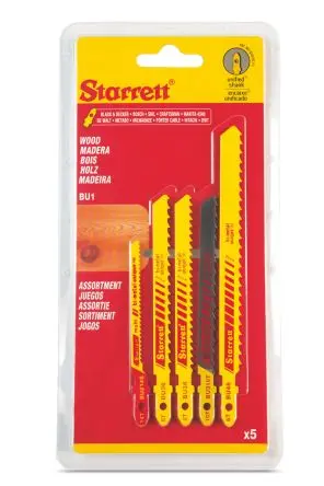 Produktfoto 1 von Starrett HCS Holz Stichsägeblatt / 6 TPI 100 mm 5