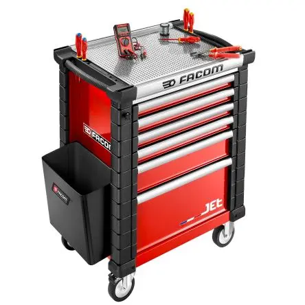 Produktfoto 1 von Facom Stahl Werkzeugboxzubehör, Mülleimer für JET-Serie