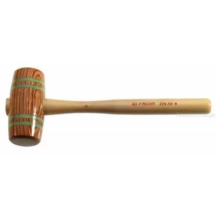 Produktfoto 1 von Facom Schonhammer, Holz 320 g, Ø 50 mm