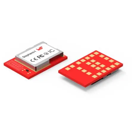 Produktfoto 1 von Wurth Elektronik WLAN-Modul 3.6 V IEEE 802.11 Bluetooth Low Energy (BLE), WLAN
