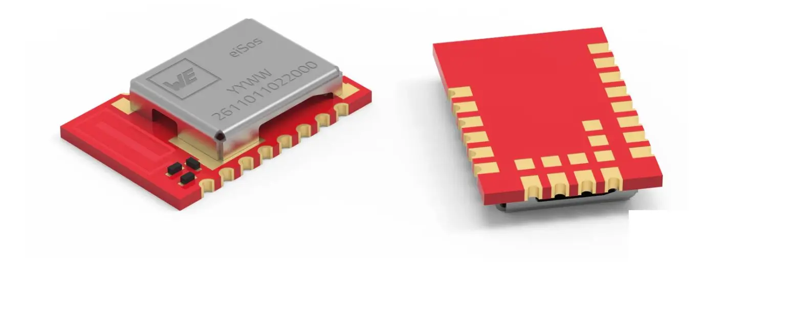 Produktfoto 1 von Wurth Elektronik Bluetooth-Adapter, Typ I2C, UART, SPI, Typ Modul, 400 m 5.1 2000 Mbps
