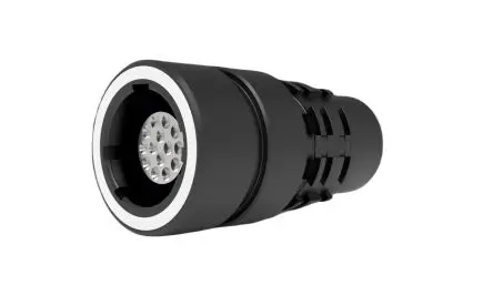 Amphenol NEXUS Technologies RANGER 53 mm Anschluss Buchse 14-polig Buchse Kabel IP68, IP69K