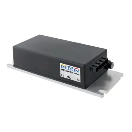 Recom RMOD300-UW DC/DC Konverter, 24.5V dc OUT 12.5 A Fahrgestell 106V dc 2250 V 300 W -40 °C 75 °C