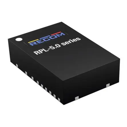 Produktfoto 1 von Recom RPL-5.0 Schaltregler / Ausgang 0.6V dc, 12 V dc, 1 Ausg., 5 kA, Oberfläche