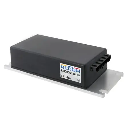 Produktfoto 1 von Recom RMOD360-UW DC/DC Konverter, 24.5V dc OUT 15 A Fahrgestell 106V dc 5 kV ac 360 W -40 °C 75 °C