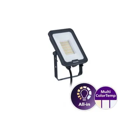 Produktfoto 1 von Philips Lighting BVP167 Flutlicht 1 50 W Grau, 240V / 6000 lm, IP65