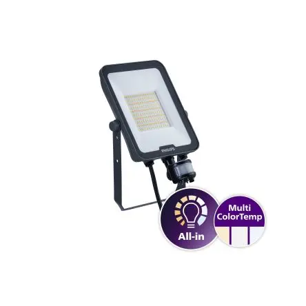 Produktfoto 1 von Philips Lighting BVP167 Flutlicht 1 50 W Grau, 240V / 6000 lm, IP65