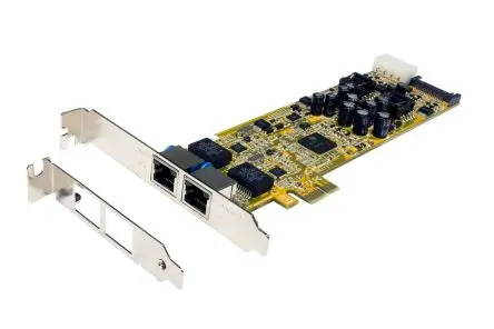 Produktfoto 1 von Exsys 2 Anschlüsse PCIe Netzwerkkarte 2500Mbit/s RJ45