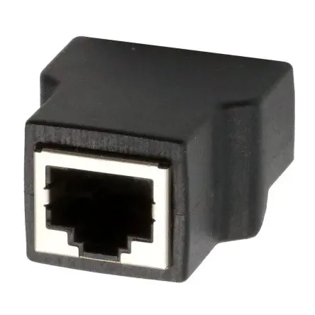 Produktfoto 1 von Exsys Adapter, RJ45, Verbindungsklemme, Buchse, Buchse