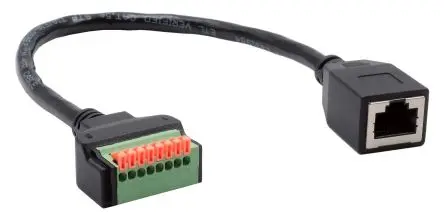 Produktfoto 1 von Exsys Adapter, RJ45, Verbindungsklemme, Buchse, Buchse