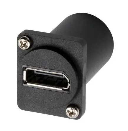 Produktfoto 1 von Exsys Schnittstellen-Adapter, DisplayPort, DisplayPort, Buchse, Buchse
