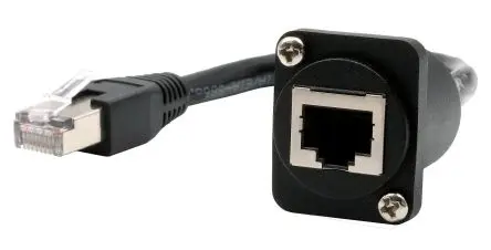 Produktfoto 1 von Exsys Adapter, RJ45-Feldsteckverbinder, RJ45, Buchse, Stecker