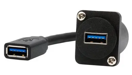 Produktfoto 1 von Exsys Adapter, USB Typ A, USB Typ A, Buchse, Buchse