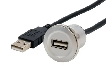 Produktfoto 1 von Exsys Adapter, USB Buchse, USB Typ A, Buchse, Stecker