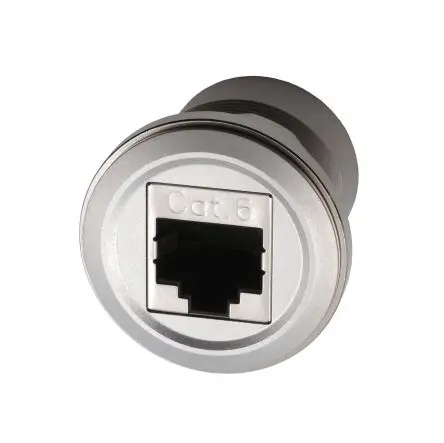 Produktfoto 1 von Exsys Adapter, RJ45-Feldsteckverbinder, RJ45-Buchse, Buchse, Buchse