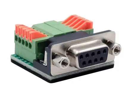 Produktfoto 1 von Exsys Adapter, D-Sub-Buchse, Verbindungsklemme, Buchse, Buchse