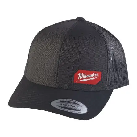 Produktfoto 1 von Milwaukee Kappe aus 80 % Polyester, 20 % Baumwolle Schwarz Kappe