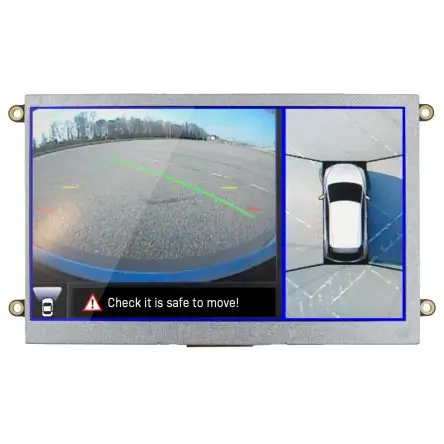 Produktfoto 1 von NEWHAVEN DISPLAY INTERNATIONAL TFT-LCD-Anzeige 7 Zoll SPI, DSPI Touchscreen, 800 x 480 Pixel, 154.9 x 86.85 mm LED